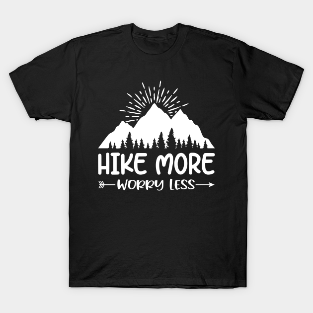 hike more worry less sweatshirt